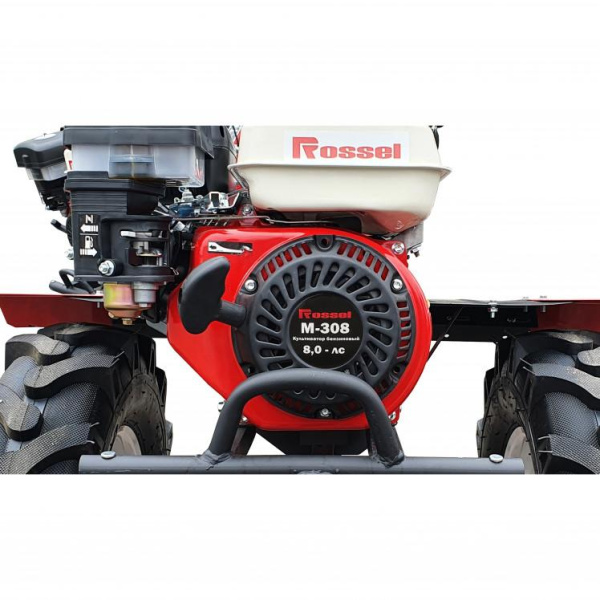 Купить Мотоблок Rossel М-308 (сцепка+фреза) в Минске с Доставкой по РБ